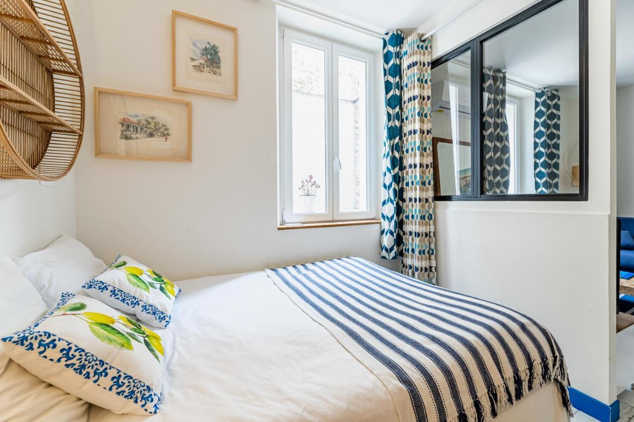 Studio Bleu 29M2, 120M Vieux-Port , Clim ,Wifi, Acces Autonome Avec Code Marseille Eksteriør billede
